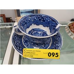 British Anchor oversize cup and saucer