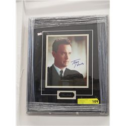 Autographed picture of Tom Hanks (framed)