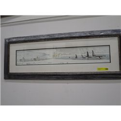 Artic Knights framed print by Deana Casey