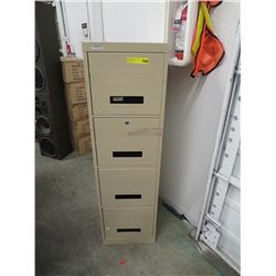 Four drawer filing cabinet