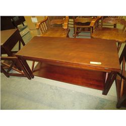 Three piece coffee table set