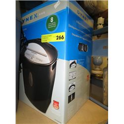 Paper shredder in box