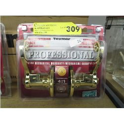 Keyed lever style exterior door locks