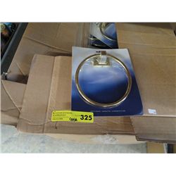 Large case of towel rings