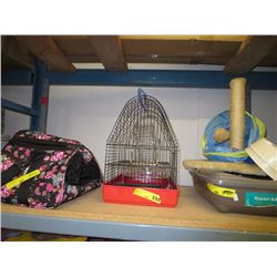 Assorted pet supplies