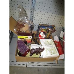 Assorted goods, mostly new & decorative