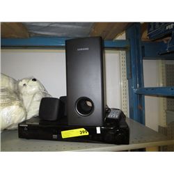 Samsung DVD player with speakers