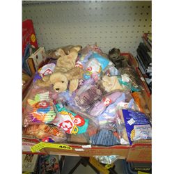 Box of Beanie animals approx 40