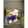 Image 1 : Box of stuffed animals