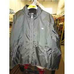Grey water repellant jacket