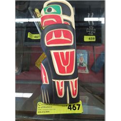 Native carving by R Krawchuk - Eagle