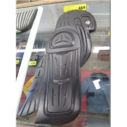 Native carving by Harvey John - Salmon