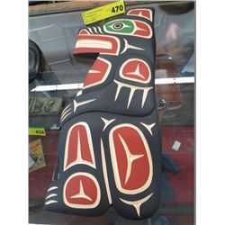 Native carving by Harvey John - Bear