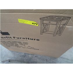 End table with drawer