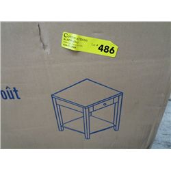 End table with drawer- new in box