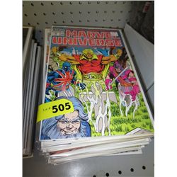 Stack of comics