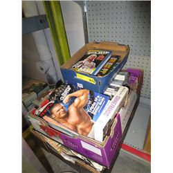 3 boxes of books