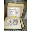 Image 1 : 5 framed pictures