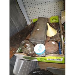Vintage tools and fasteners