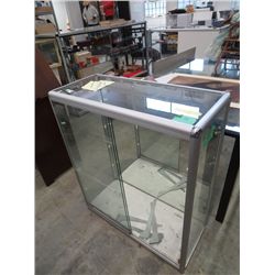 Glass showcase - 32 " x 36 "