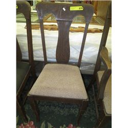Antique Canadiana T-Back chair