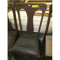 Antique Canadiana T-Backed chair