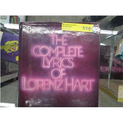 Book: The Complete Lyrics of Lorenz Hart