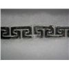Image 2 : Stainless steel Greek style link bracelet