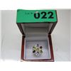 Image 1 : Multi-gemstone .925 silver custom made ring