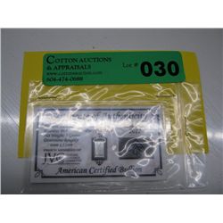 .999 solid platinum investor's bar