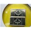 Image 2 : 4x .999 solid silver Canada flag bars