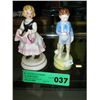 Image 1 : Two porcelain figurines