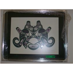 Framed original work by Robert Vogstad