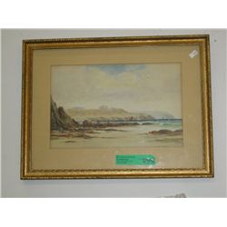 Framed vintage water colour