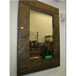Framed metal mirror - Mexican Style
