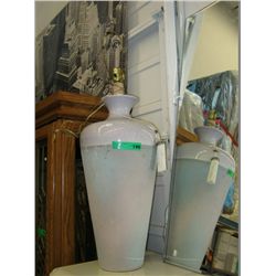 Pottery lamp base
