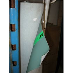 Green upholstery vinyl