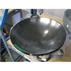 Dual handled 16" wok