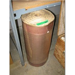 Roll of vinyl carpet protector