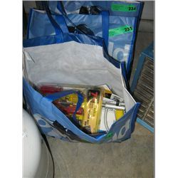 Bag containing new tools