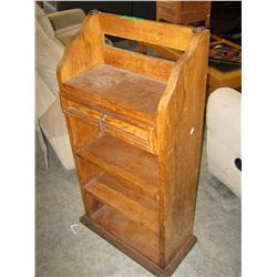 Antique shelf 20" wide 10" deep 45" tall