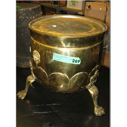 Brass plant stand 13" dia.