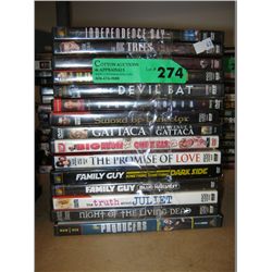 16 DVDs
