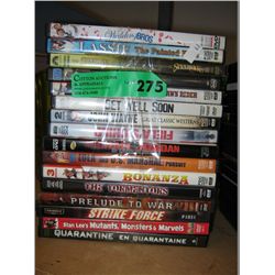 16 DVDs