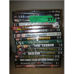 16 DVDs