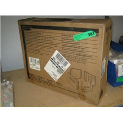 Rubbermaid locking janitor cart cabinet
