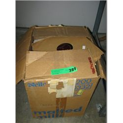 Box of 78 RPM record albums