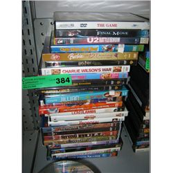 Approx. 24 DVDs