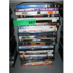 Approx. 24 DVDs