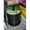 Image 1 : Disk stand containing approx. 5 doz. CDs and DVDs